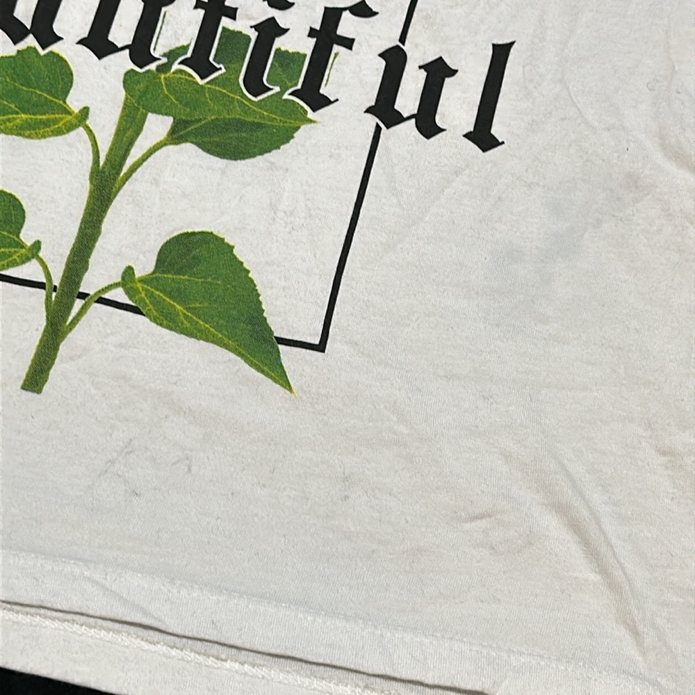 Beautiful Sunflower Crop Top, Med - Picture 4 of 5